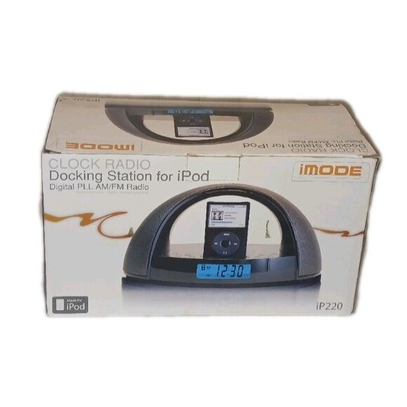 Other - Imode IP220 Clock Radio with An IPod Docking Station New Open Box Tested